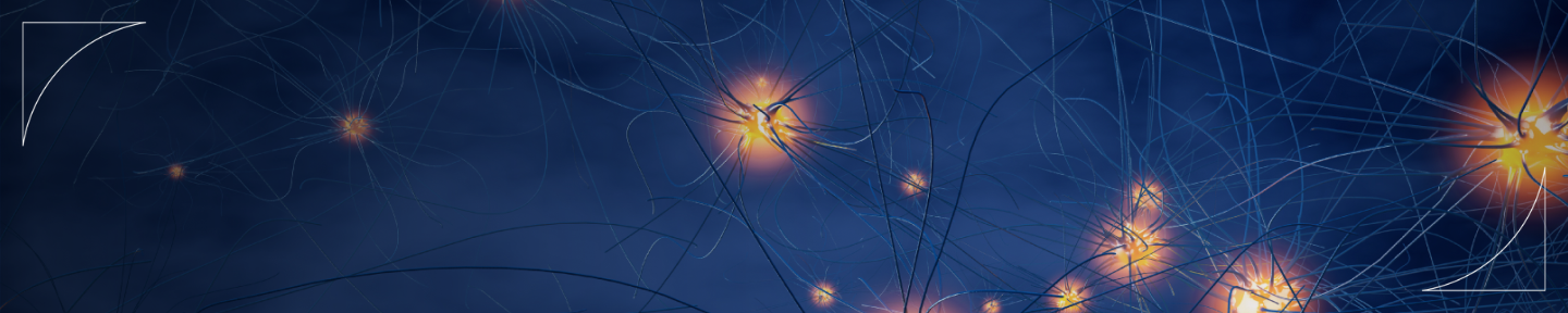 Picture representing electrical activity in the brain