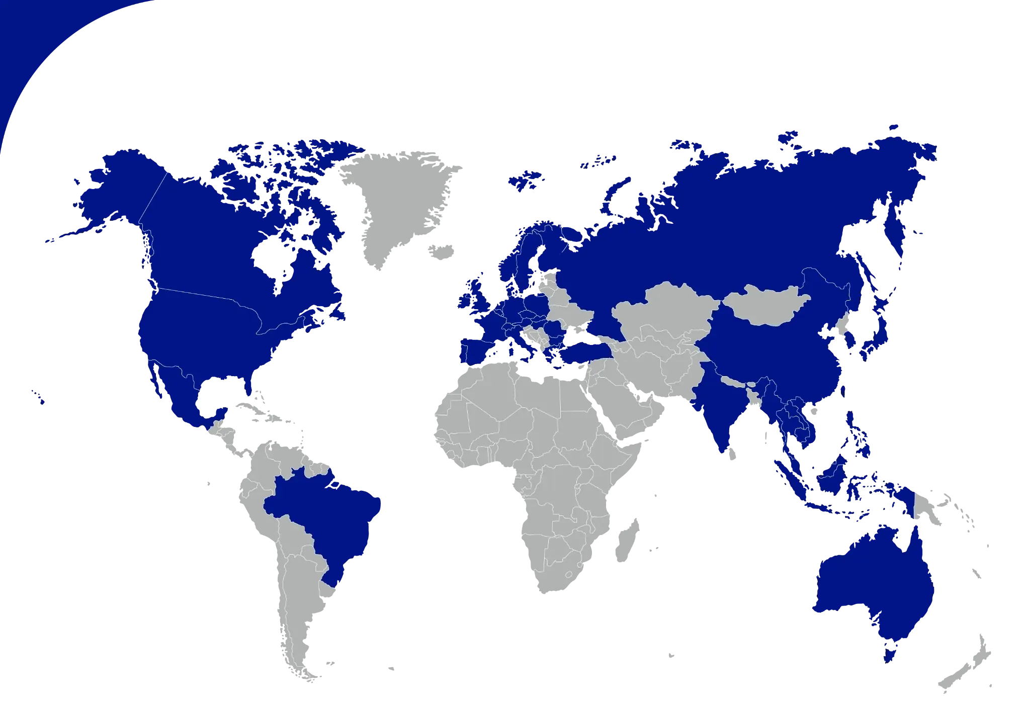 Picture of a world map